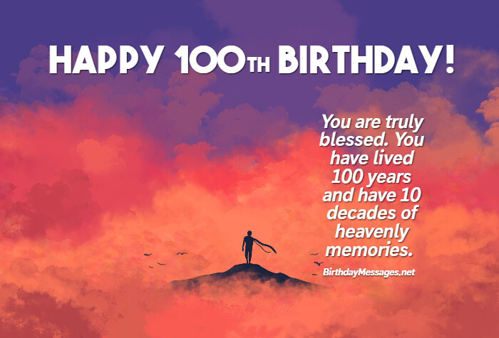 100th Birthday Wishes 2020 01