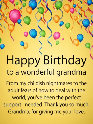 What To Write In A Birthday Card For Grandma?