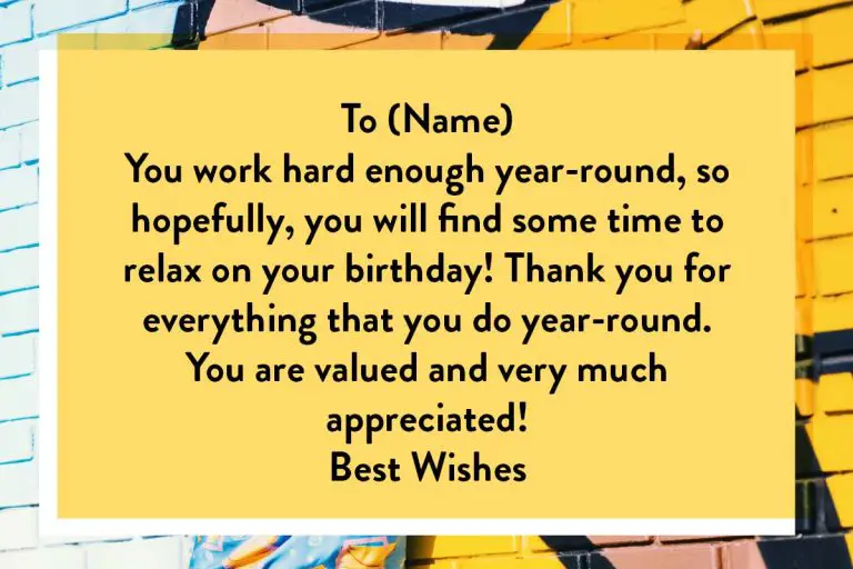 birthday wishes for coworkers card employer