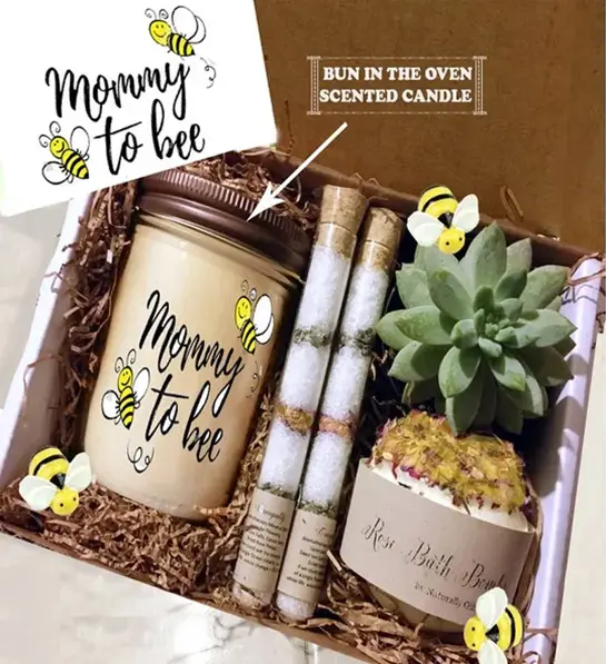 gifts for pregnant women Mommy To Be Succulent Spa Gift