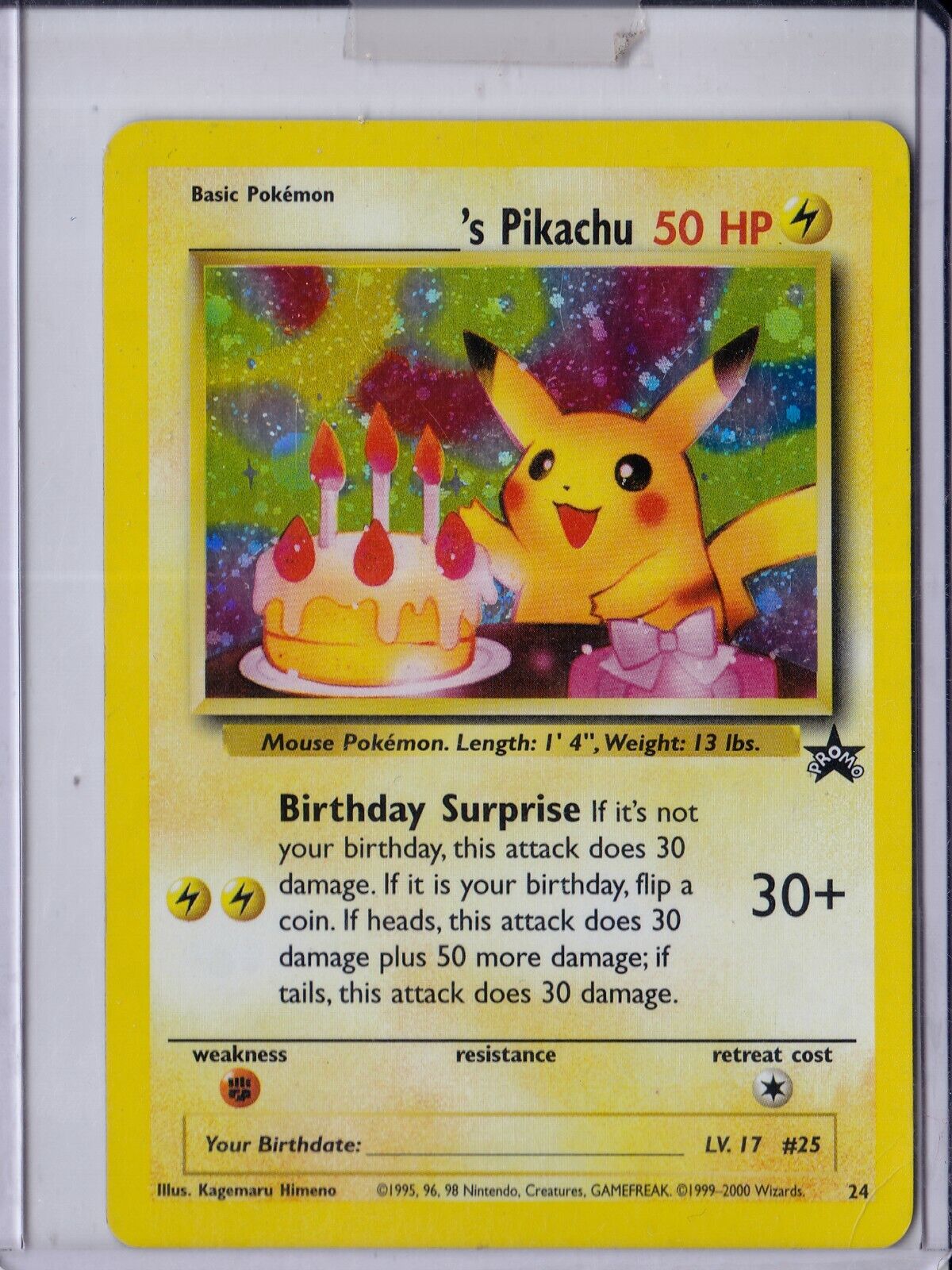 How Much Is A Birthday Pikachu Card Worth?