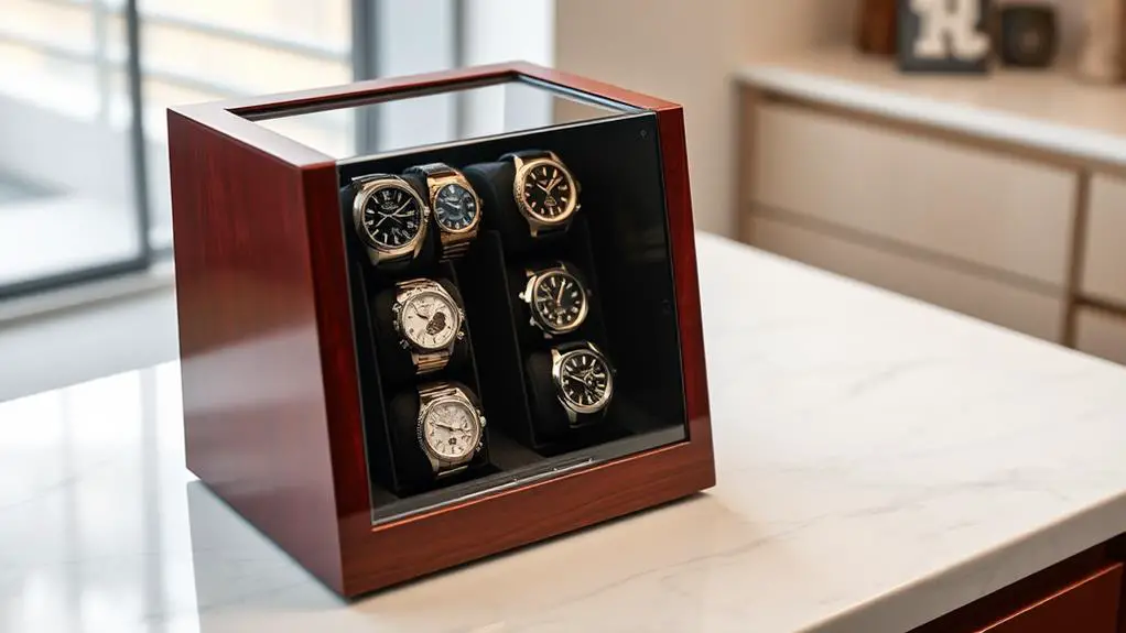 automatic timepiece storage solution