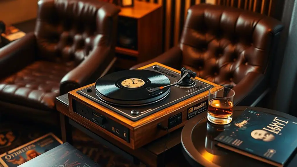 classic turntable audio experience