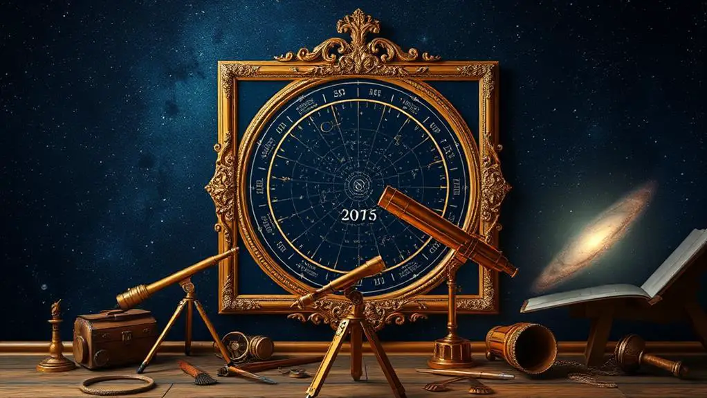 custom celestial sky chart