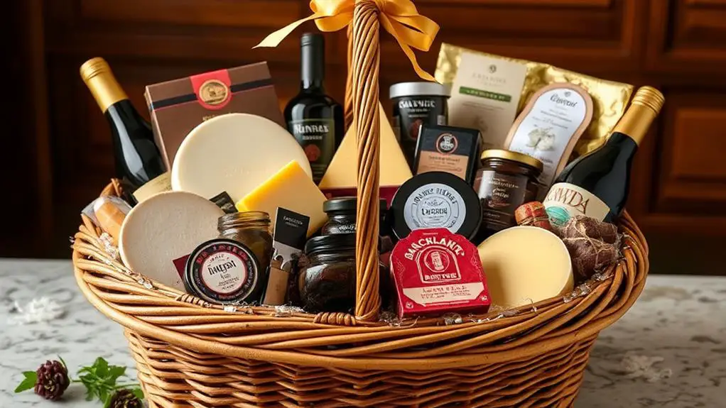 gourmet gift basket delights