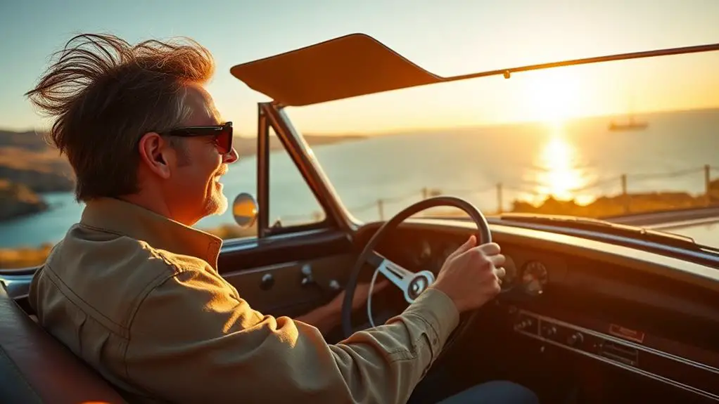 Top 10 Thoughtful 50th Birthday Gift Ideas for Your Husband 9 vintage vehicle road adventure