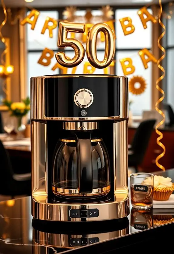 luxury coffee brewing machine